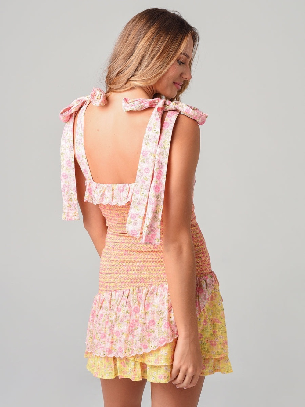 Loveshack Fancy Aya Dress Medium - Picture 3 of 7